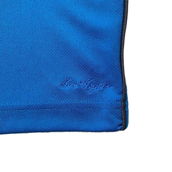 Ben Hogan Performance Golf Polo Shirt Blue + Black - Men’s Size M - Picture 3 of 6